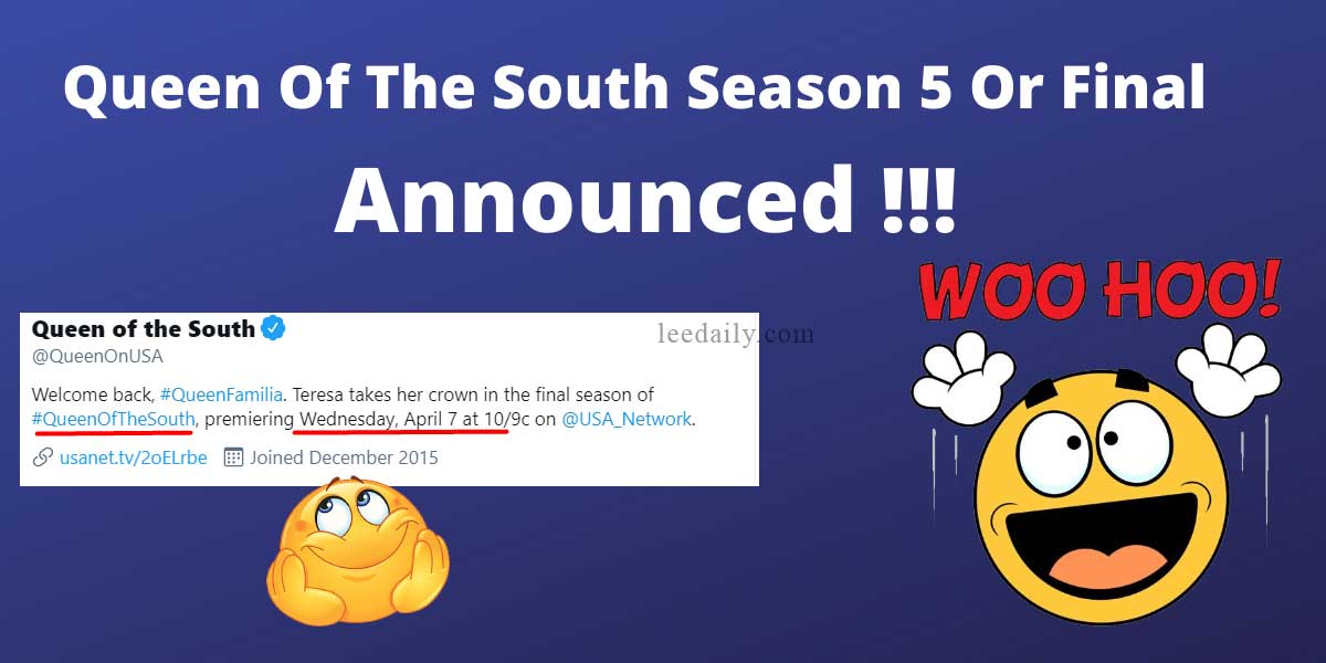 Queen Of The South Season 5, Queen Of The South Season 5 Release Date, Queen Of The South Season 5 Trailler, Queen Of The South Final season