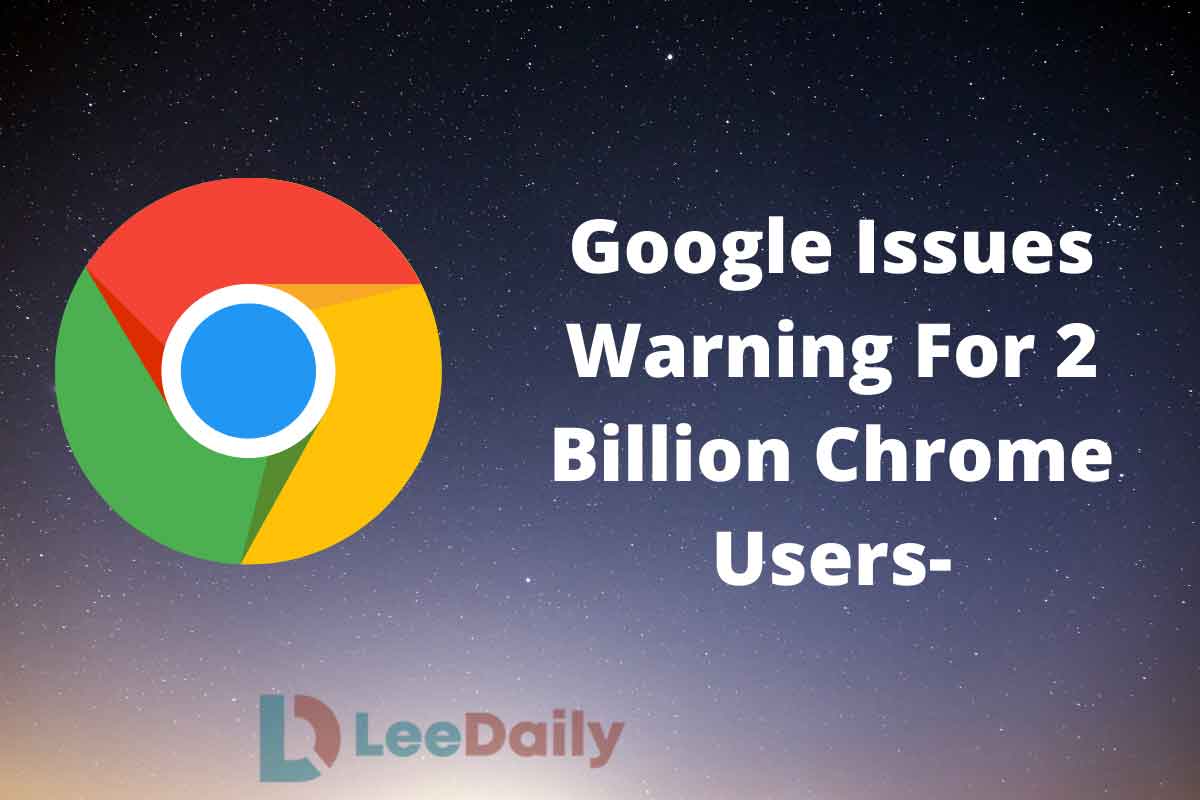 google chrome update warning