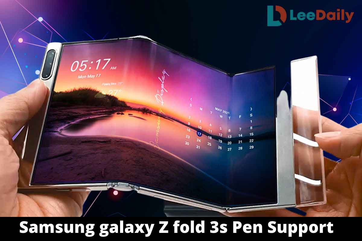 Samsung-galaxy-Z-fold-3s-Pen-Support