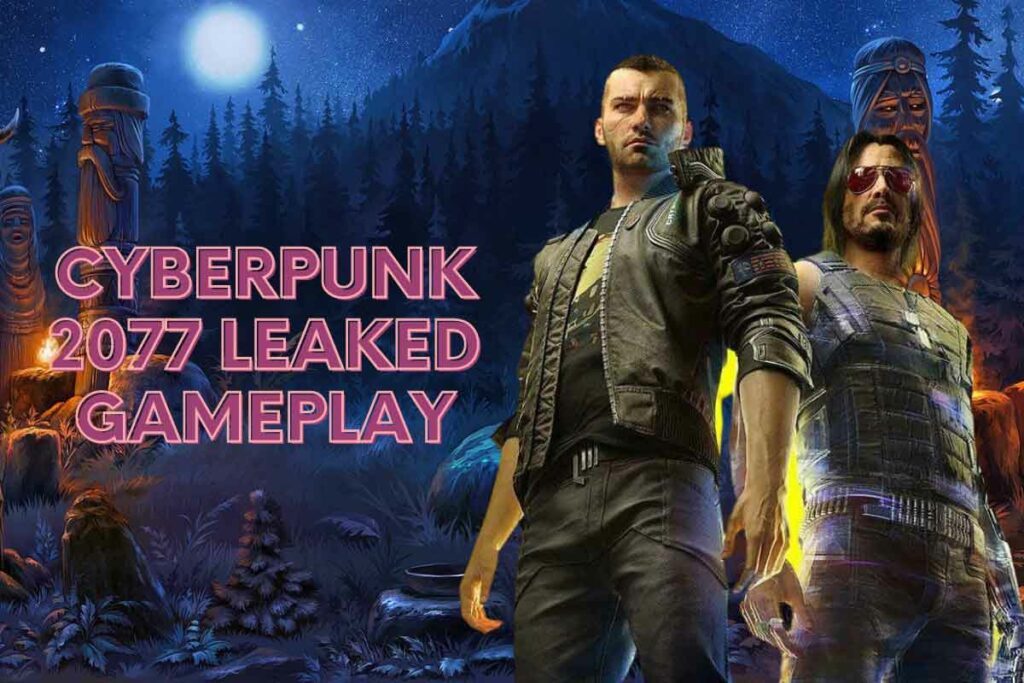 Cyberpunk 2077 leaked gameplay