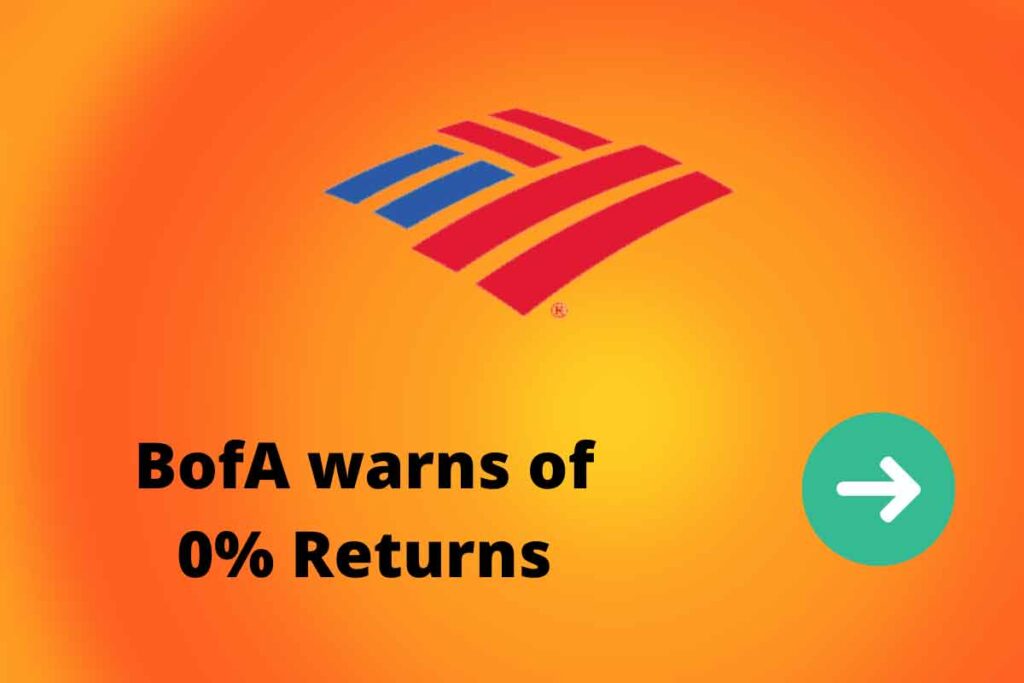 BofA warns of 0%