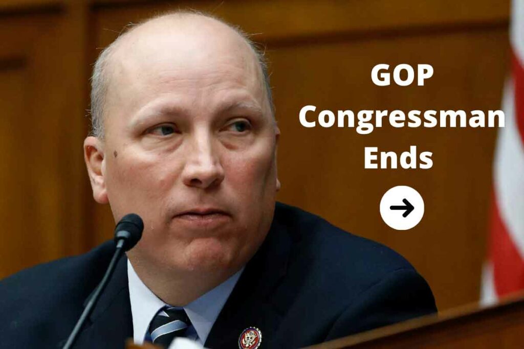 GOP Congressman Ends