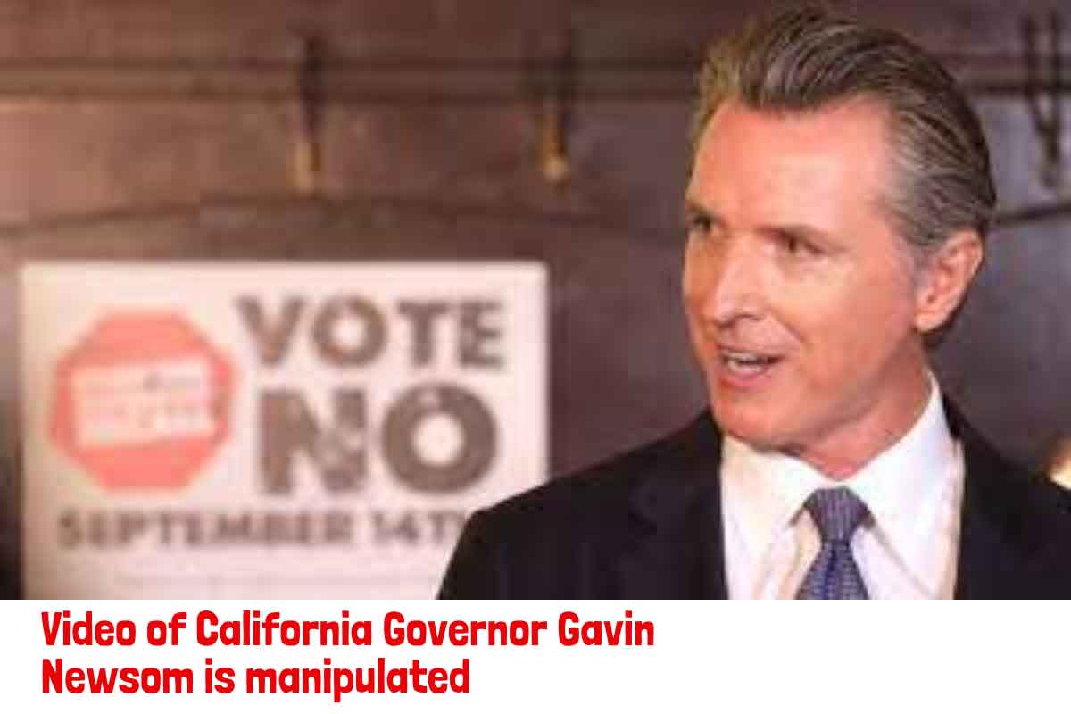 California Governor Gavin Newsom