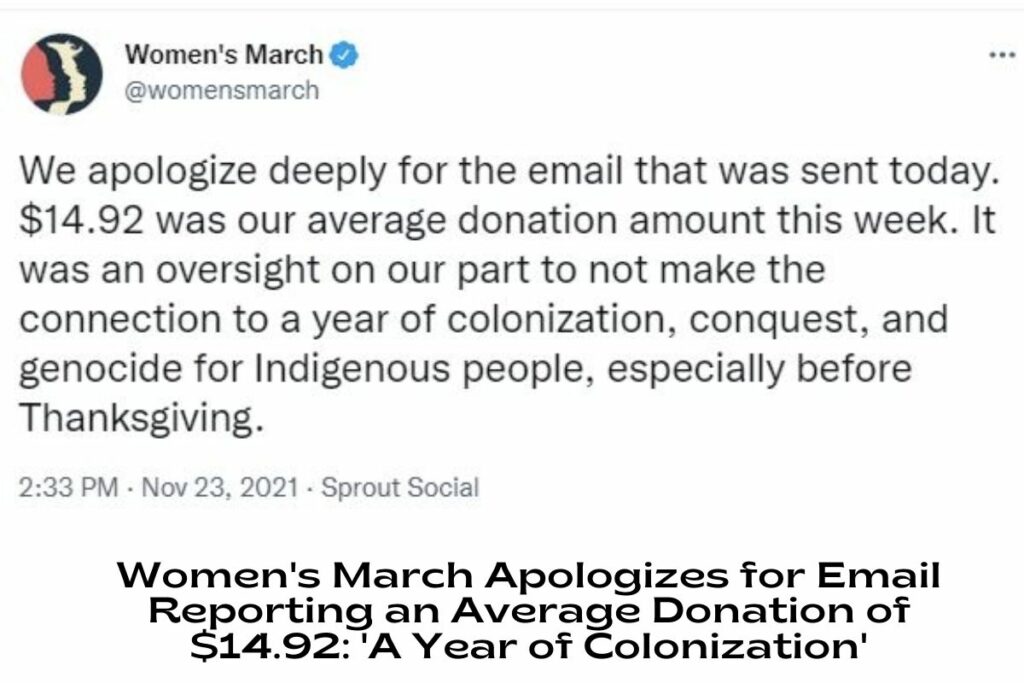 Women's March apologizes