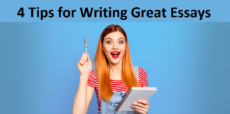 4 Tips for Writing Great Essays