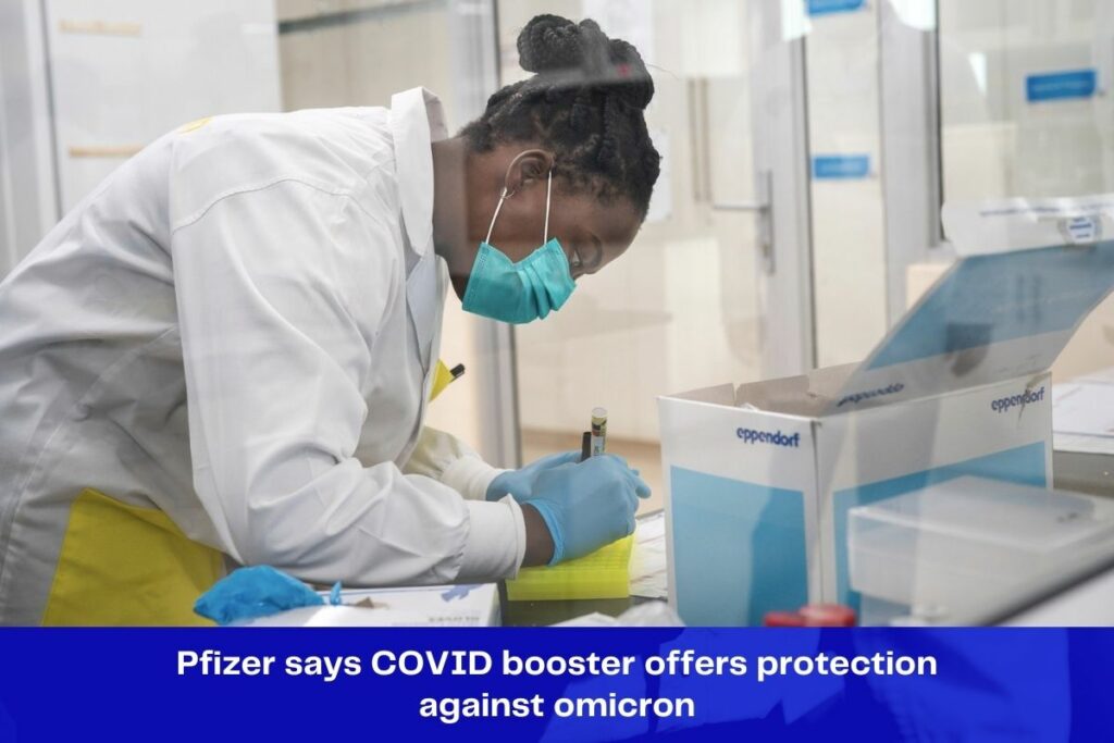 COVID booster offers protection