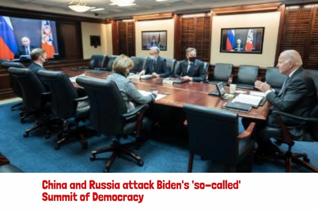 China and Russia attack Biden