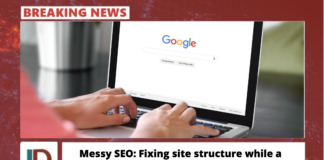 Messy SEO: Fixing site structure while a Google title change sinks click throughs