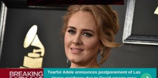 Tearful Adele announces