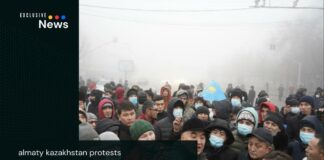 almaty kazakhstan protests