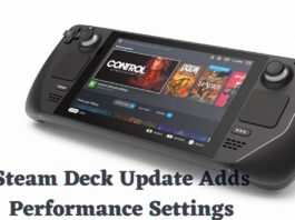 Steam Deck update adds performance settings