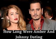 how long were amber and johnny dating