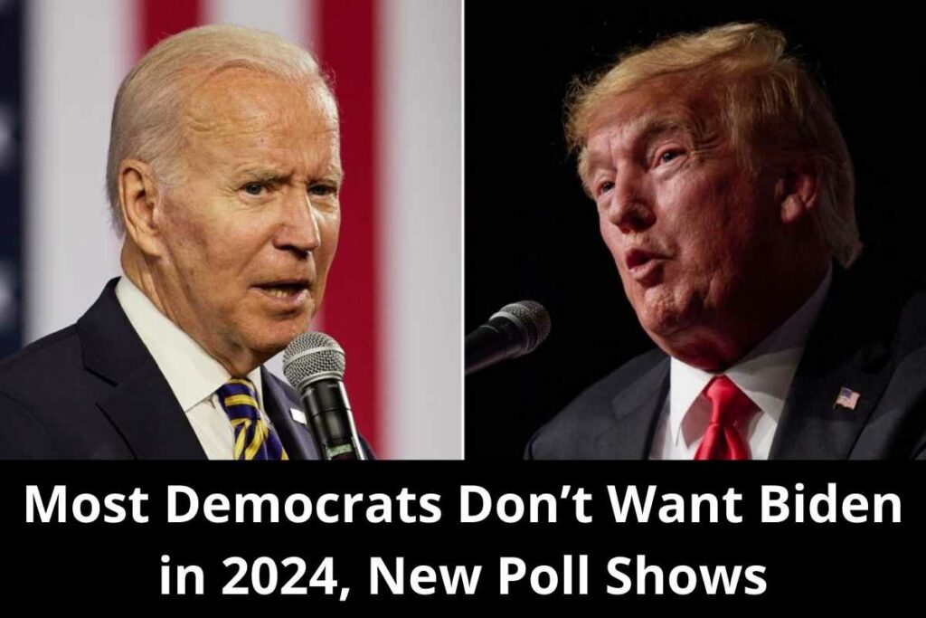 Most Democrats Don’t Want Biden in 2024, New Poll Shows