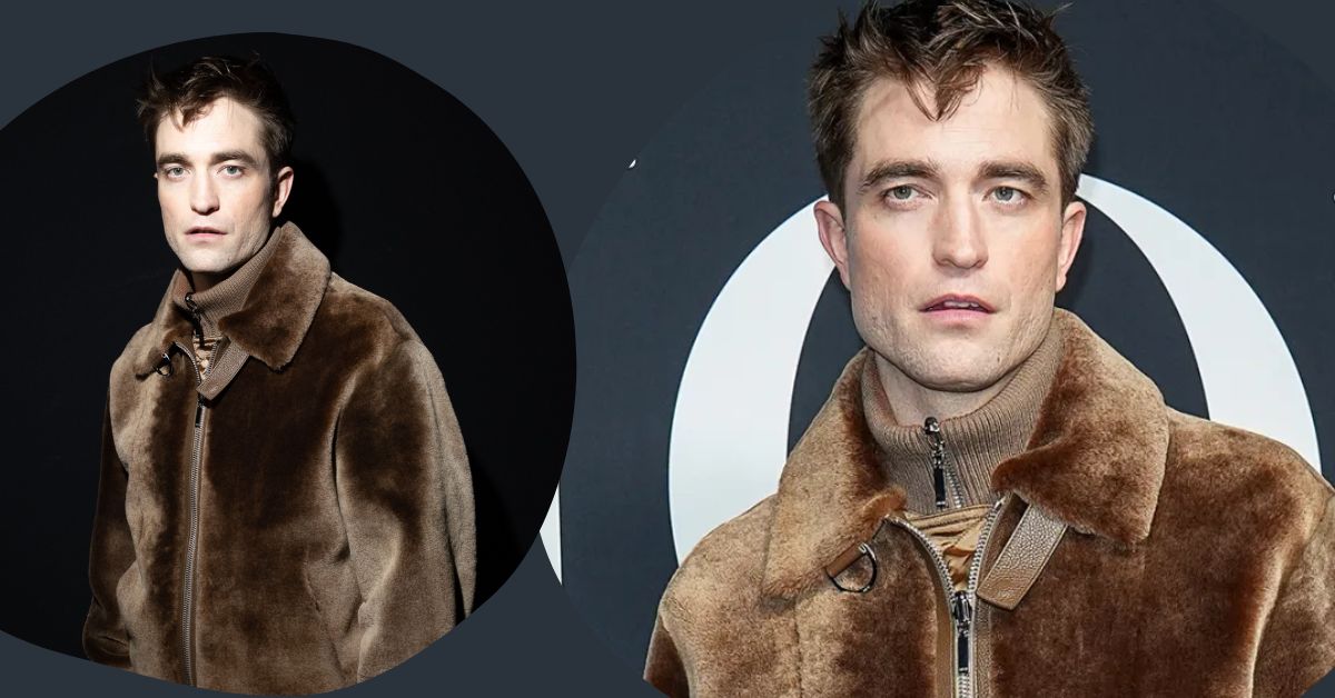 At Dior Paris Fashion Week Show Robert Pattinson Looks Stylish in a Tweed Skirt