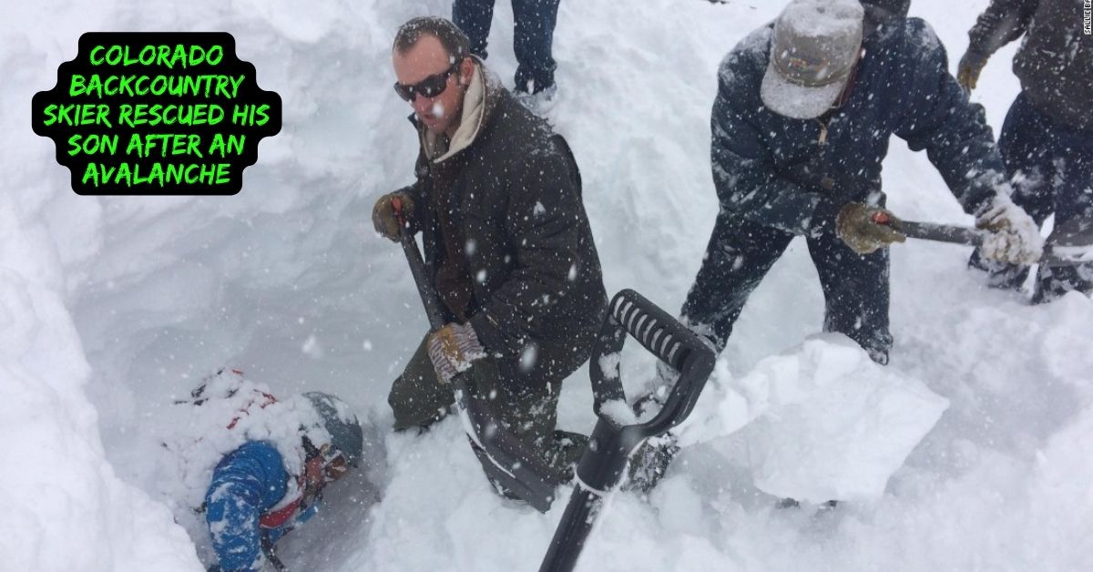 Colorado Backcountry Skier Rescued His Son After an Avalanche