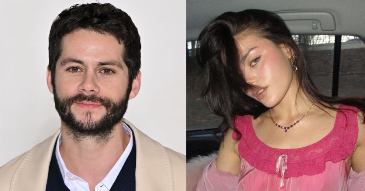 Dylan O'Brien and Model Rachael Lange Held Hands During Paris Fashion Week