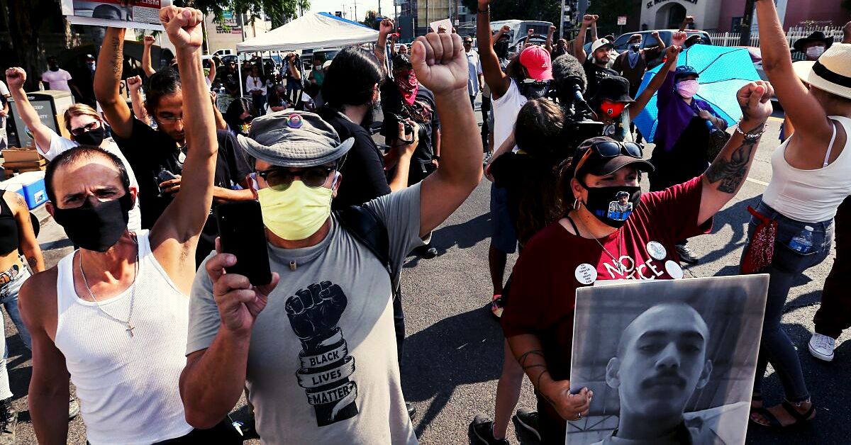 LAPD Tases Relative of Black Lives Matter Founder