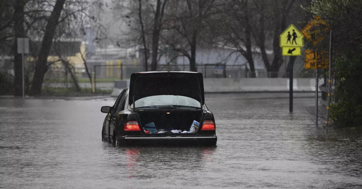 Large-Scale Flooding Across Most of California is Possible this Week