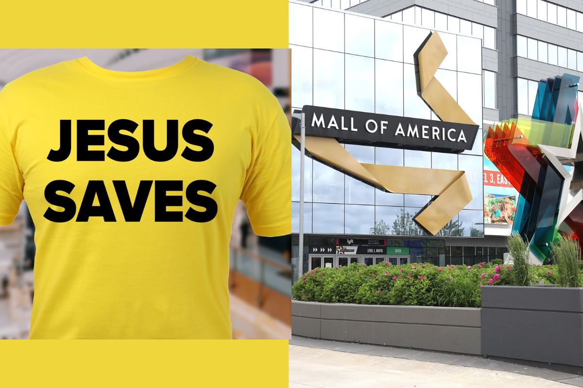 Mall of America Answers to Jesus Saves Shirt Viral Incident