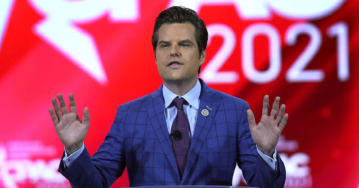 Matt Gaetz Gay