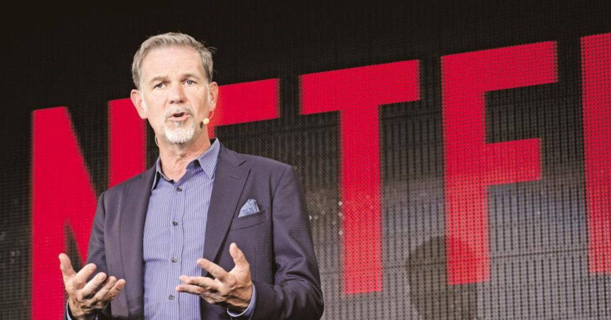 Netflix’s Reed Hastings Will Cede Co-Chief Executive Role 