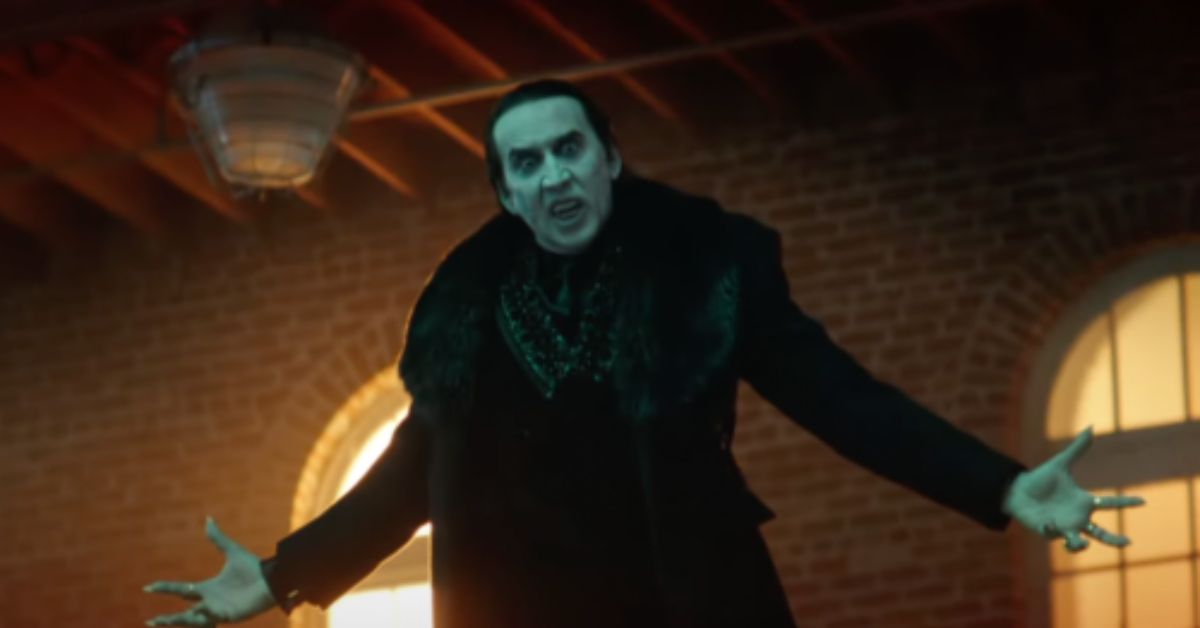 Renfield's Casting of Nic Cage as Dracula is Greatly Appreciated