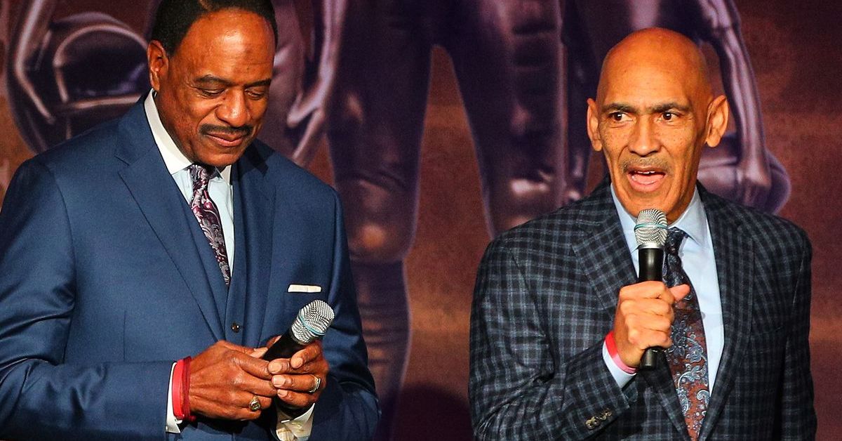 Tony Dungy and James Brown Speak at Anti-Gay Preacher's Rally