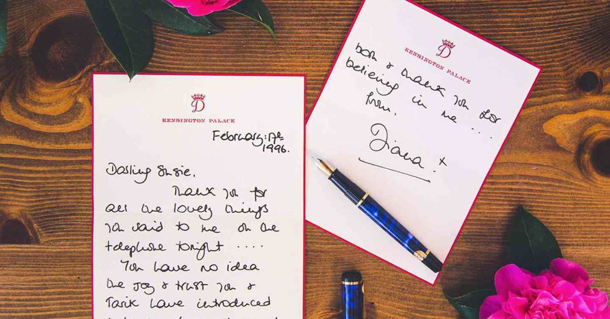 Princess Diana's Personal Letters To Be Auctioned During Her Divorce From King Charles