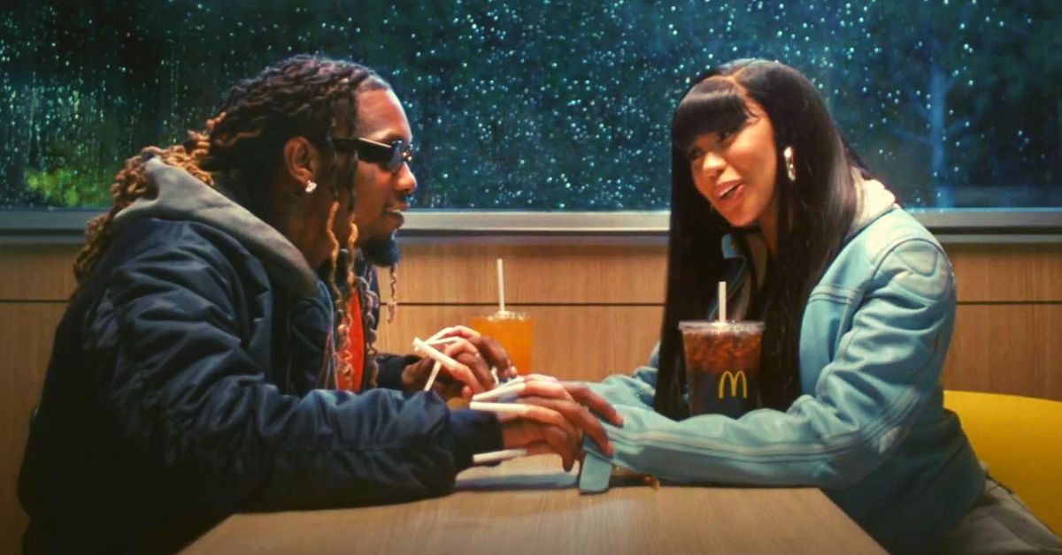 Cardi B and Offset Appear in Mcdonald's Super Bowl AD 