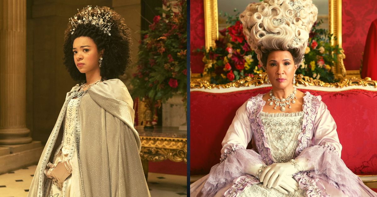 First Look at Queen Charlotte in Netflix's Bridgerton Series