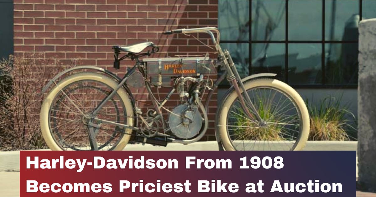 Harley-Davidson From 1908 Becomes Priciest Bike at Auction