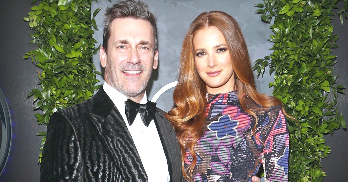 Jon Hamm Anna Osceola Engaged