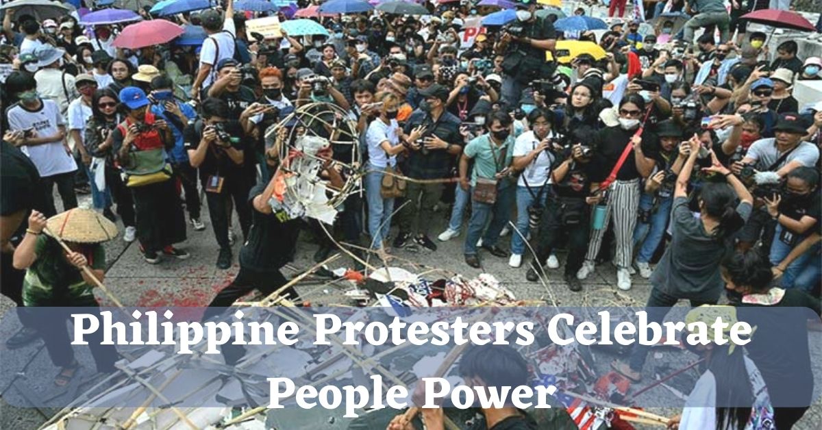 Philippine Protesters Celebrate People Power