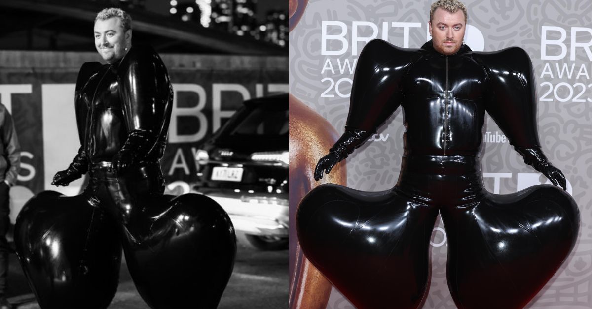 Sam Smith Latex Inflatable Jumpsuit