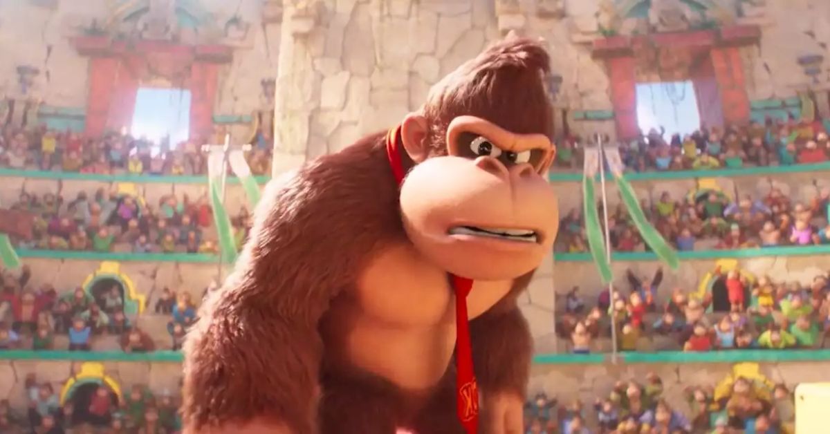 Seth Rogen and Donkey Kong Are Featured in the Super Mario Bros Movie Trailer