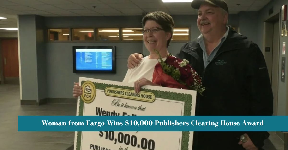 Woman from Fargo Wins $10,000 Publishers Clearing House Award