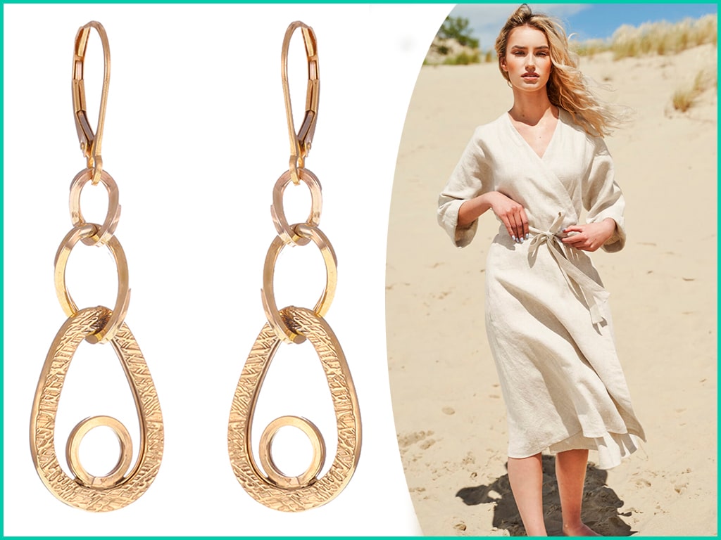 Marvelous Trends for Wedding Drop Earrings in Gold