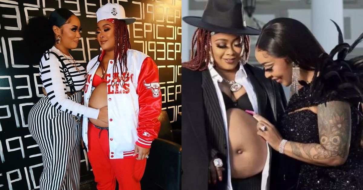 Da Brat Pregnant Photos 