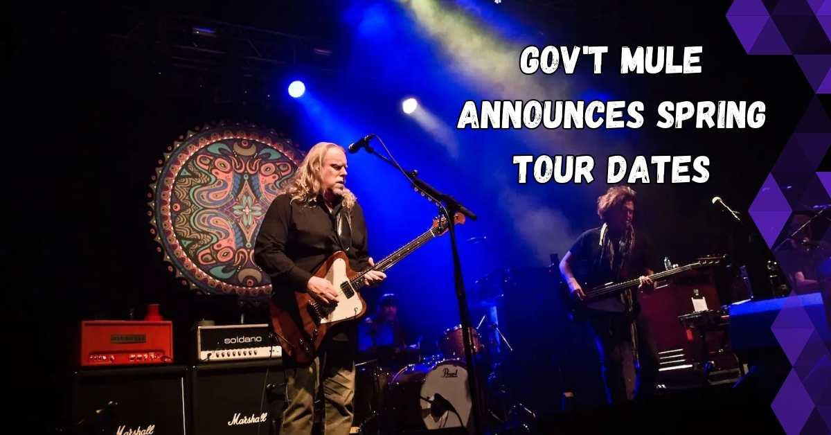 Gov't Mule Announces Spring Tour Dates