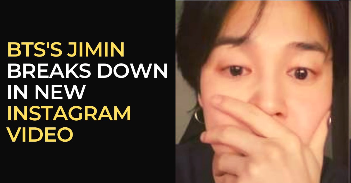 Jimin Breaks Down in New Instagram Video