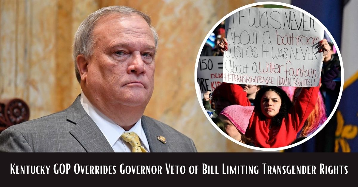 Kentucky GOP Overrides Governor Veto of Bill Limiting