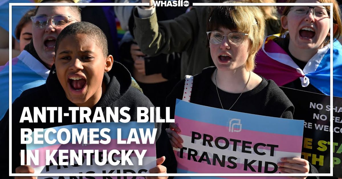 Kentucky lawmakers override veto of anti-trans bill 