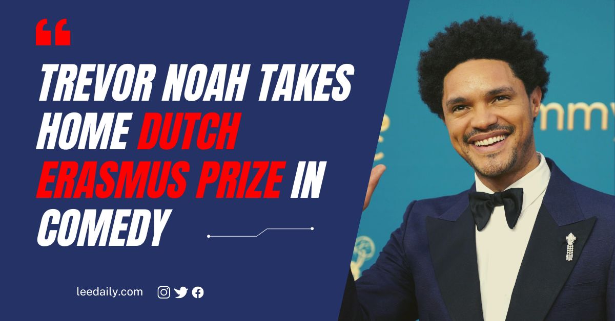 Noah Wins Dutch Erasmus Prize