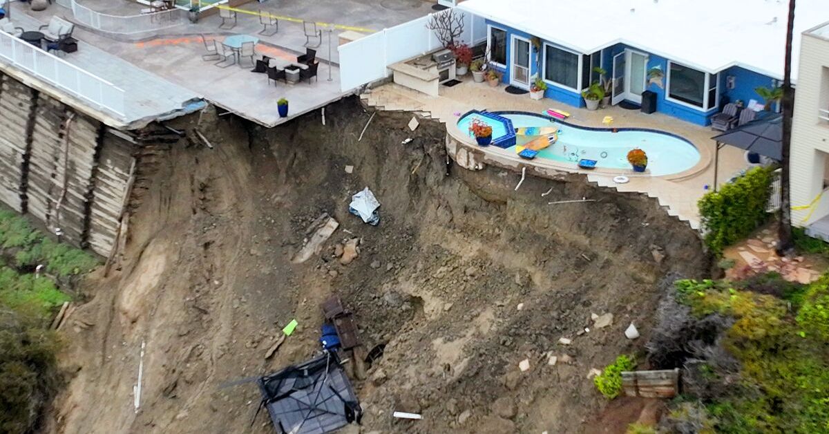 SAN CLEMENTE LANDSLIDES