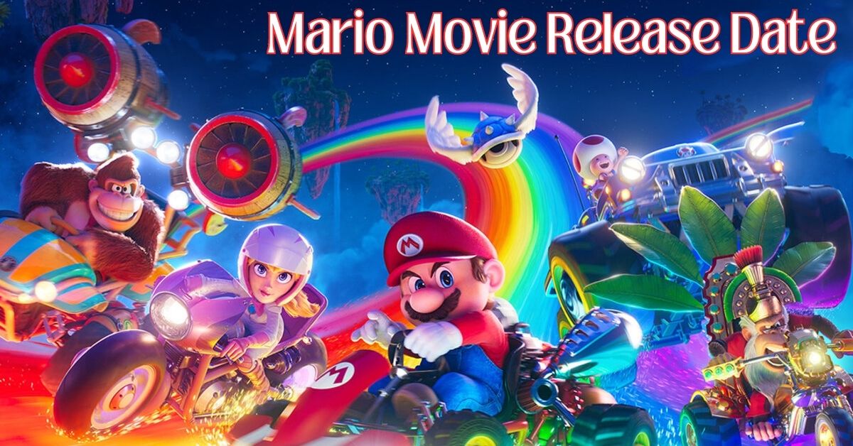 mario movie release date