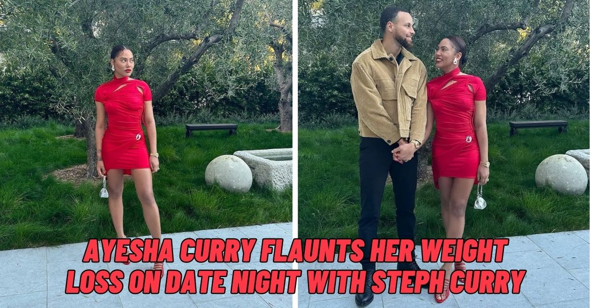 Ayesha Curry Flaunts Her Weight Loss In An All Red Outfit For A Date Night With Husband Steph Curry