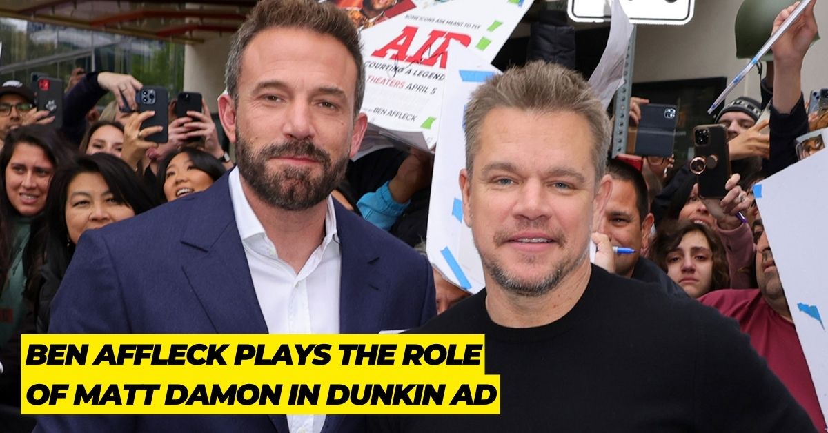 Ben Affleck Plays the Role of Matt Damon in Dunkin Ad