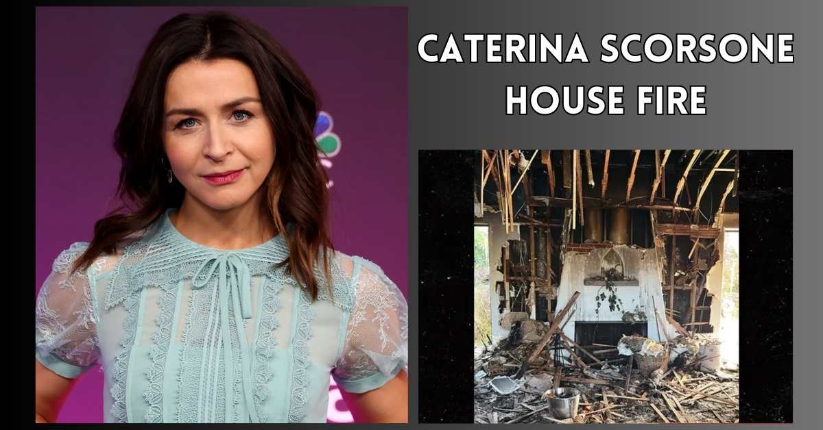 Caterina Scorsone House Fire