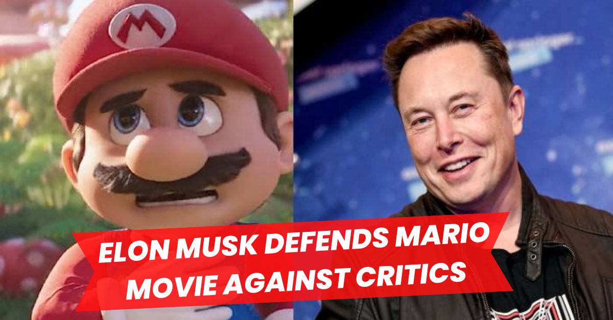 Elon Musk Defends Mario Movie Against Critics