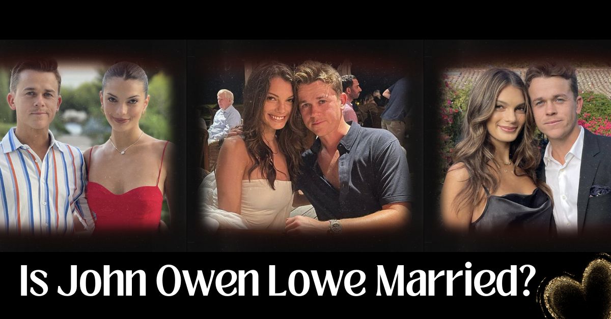 Is John Owen Lowe Married